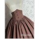Alice Girl Duke of Victoria Corset Overskirt and Striped Skirt(1st Pre-Order/2 Colours/Full Payment Without Shipping)